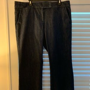 Talbots Dark Denim Wash Trouser Jeans